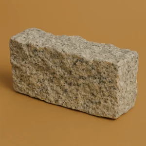 Granit-Bruchstein-Bordstein